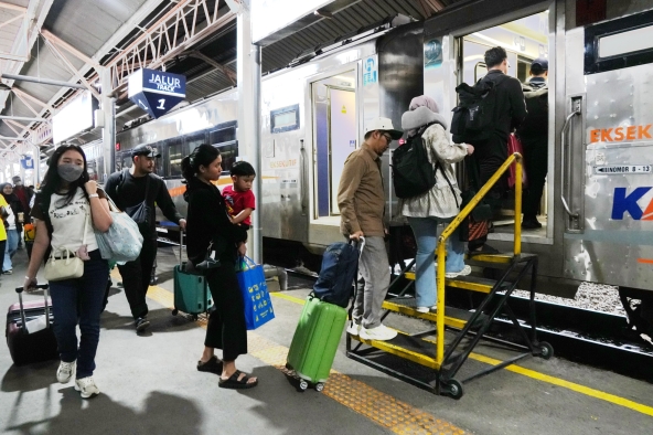 Hari Terakhir Libur Lebaran, Arus Balik KA di Daop 4 Semarang Tetap Tinggi