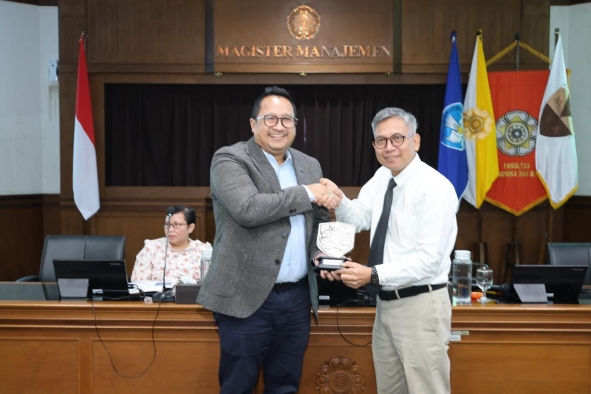 Harwan Muldidarmawan Paparkan Peran Compliance dan Ethics sebagai Kunci Keberlanjutan Organisasi di UGM