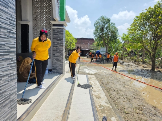 Polres Demak Perkuat Penanganan Pascabanjir Sungai Tuntang Jebol