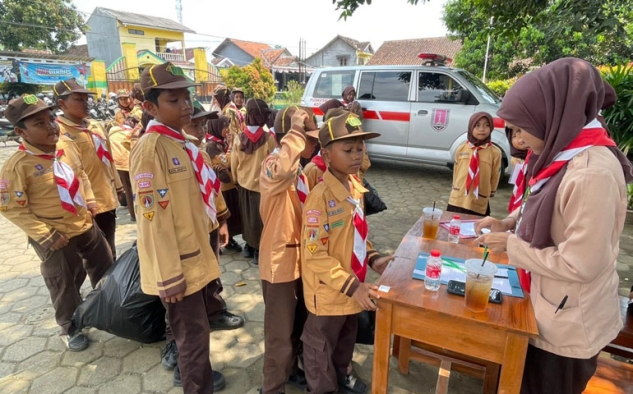 512 Pramuka Siaga Ikuti LKS 2026 Kwarran Mijen di SDN Karangmalang