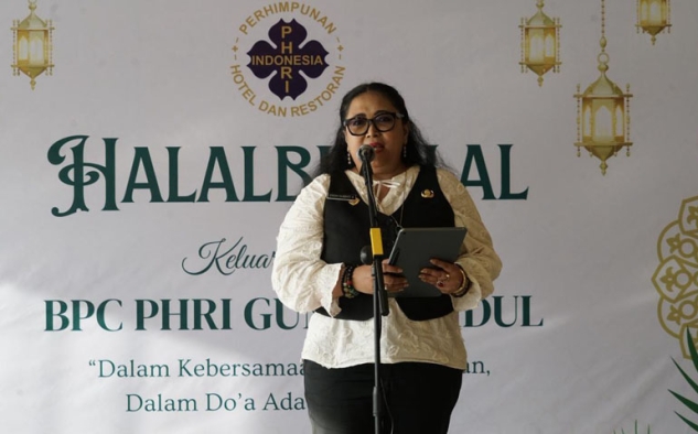 Bupati Gunungkidul Hadiri Syawalan dan Pertemuan Bulanan PHRI…