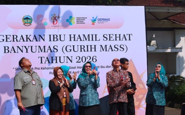 Dukung Penurunan AKI dan AKB, Pemkab Banyumas Gelar Gurih Mass