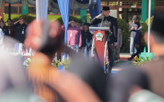 Hardiknas 2026 Jateng Dipusatkan di SMKN 1 Kedawung, Gubernur Luthfi Soroti Pendidikan dan Ketahanan Pangan