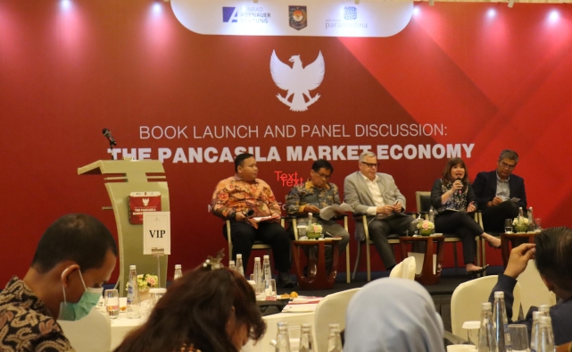 Peluncuran Buku The Pancasila Market Economy Soroti Keseimbangan Pasar, Negara, dan Nilai Pancasila
