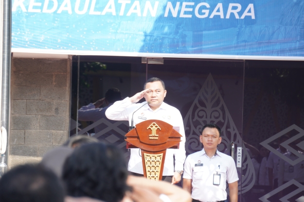Upacara Hari Kebangkitan Nasional, Kemenkum Jateng Ajak Refleksikan Fundamental Budi Utomo