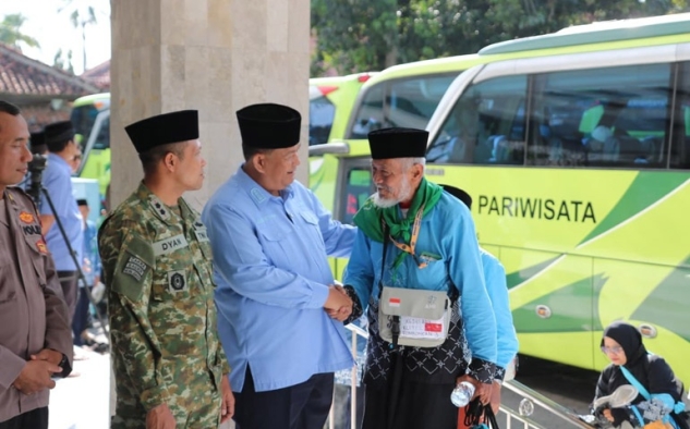 Bupati Agung Setyawan Sambut 357 Jamaah Haji Kloter Pertama Kulon Progo 