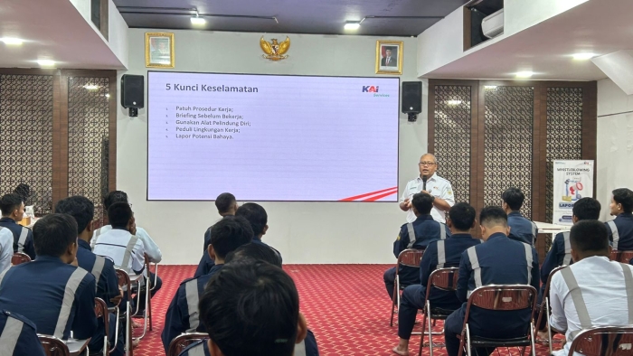 Tingkatkan Kesiapsiagaan dan Keselamatan Kerja, KAI Services Gelar Diklap K3 dan P3K