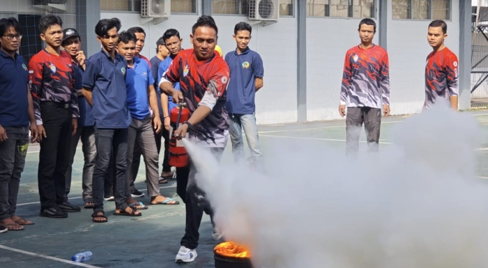 Perkuat Kesiapsiagaan Bencana, Lapas Semarang Gelar Pelatihan Mitigasi Risiko Darurat Kebakaran