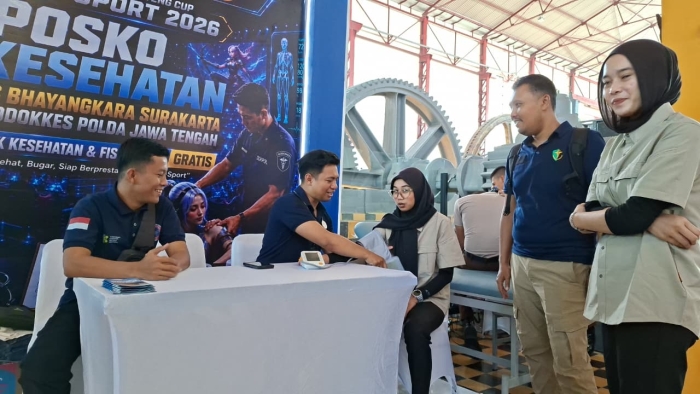 Jaga Atlet Tetap Prima, Polda Jateng Hadirkan Layanan Kesehatan Terpadu di Turnamen Esports Kapolda Jateng Cup 2026