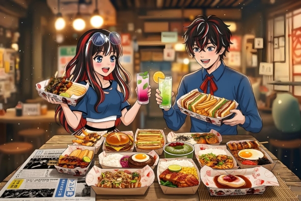 Ren & Reina Akan Menemani Tamu Menikmati Japanese Street Food di Quest Hotel Simpang Lima Semarang