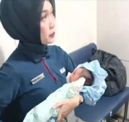 Crew KAI Services Temukan Bayi di Toilet KA Sancak Relasi Yogya-Surabaya
