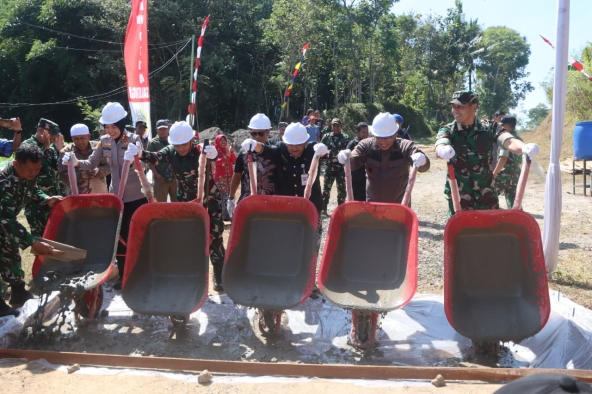 TMMD Reguler ke-129 Resmi Dibuka di Tengaran, Polres Semarang Perkuat Sinergi Dukung Percepatan Pembangunan Desa.