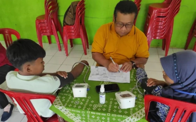 Cegah Sakit Sejak Dini, Ratusan Siswa Baru Giritontro "Naik Kelas" Sekaligus Cek Kesehatan