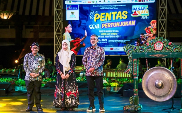 Ratusan Karya Seni Membanjiri Solo, Pasar Raya Jateng 2026 Resmi Digelar