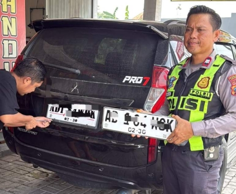 Viral Pajero Nopol “AD1 84WOK” di Sragen, Pemilik Ditilang-STNK Disita