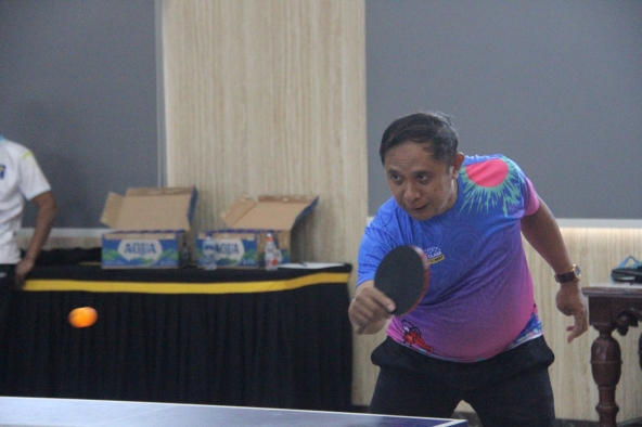 Tampil Dominan, Kemenkum Jateng Sapu Bersih Gelar Juara Tenis Meja Hari Pengayoman ke-81