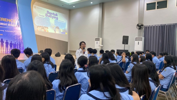 Kemenkum Jateng Berikan Penyuluhan Hukum kepada Pelajar SMA Kristen YSKI Semarang