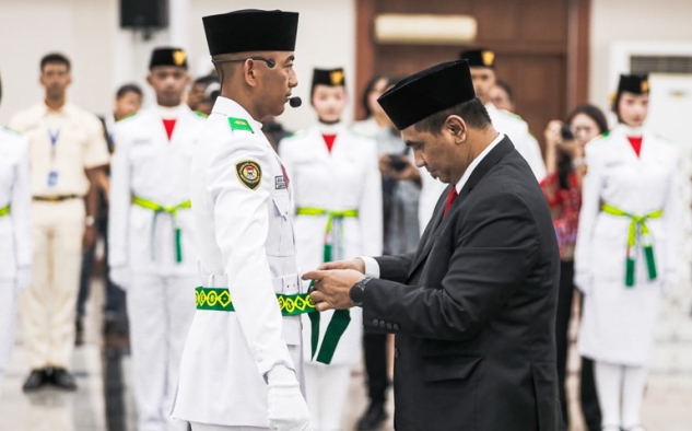 45 Paskibraka Jawa Tengah 2026 Dikukuhkan, Siap Bertugas pada HUT ke-81 RI