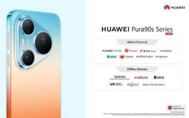 Huawei Resmi Bawa Pura 90s Series ke Indonesia