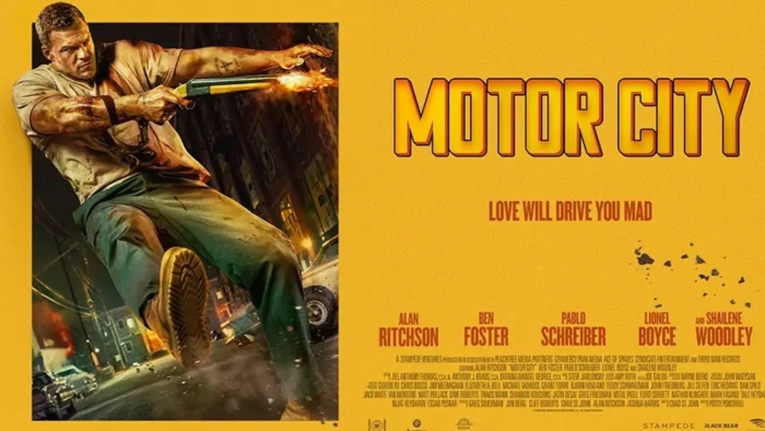 Review Motor City: Alan Ritchson Tampil Beringas dalam Film Aksi Minim Dialog