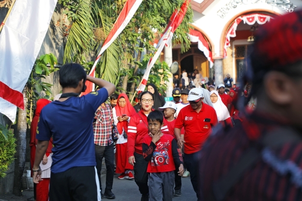 Agustina Roadshow Kemerdekaan, Sapa Warga di Berbagai Penjuru Kota Semarang