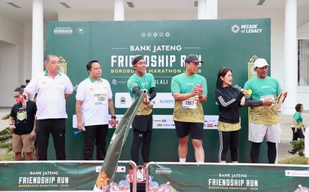 1.000 Pelari Ramaikan Bank Jateng Friendship Run Boyolali, Sport Tourism dan UMKM Ikut Bergeliat