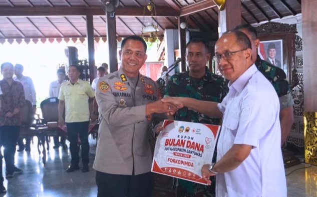 Bulan Dana PMI Banyumas 2026 Resmi Dimulai, Target Pengumpulan Rp2,5 Miliar