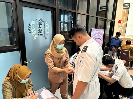Gandeng Dinkes Semarang, Ditjenpas Jateng Hadirkan Layanan Kesehatan Gratis dan Skrining TBC