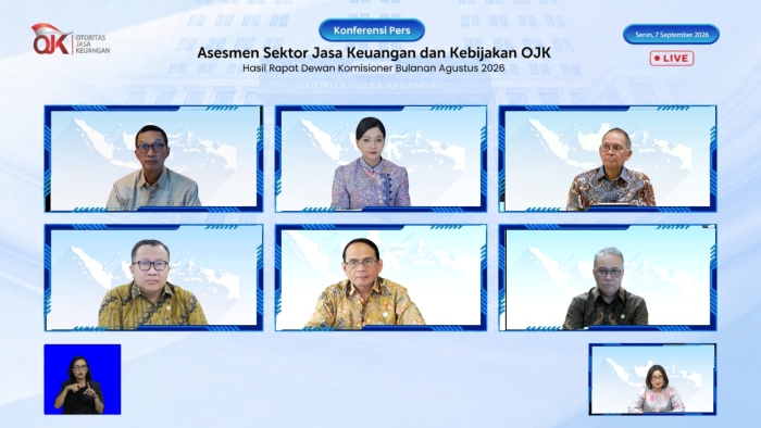 OJK Sebut Sektor Jasa Keuangan di Indonesia Sangat Stabil