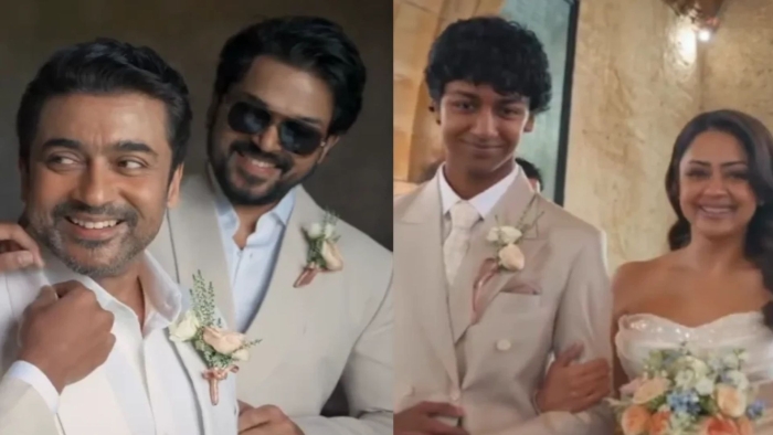 Suriya dan Jyotika Rayakan 20 Tahun Pernikahan dengan Perbarui Janji Cinta