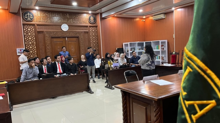 Bawaslu Kota Semarang Berikan Pendidikan Khusus Penyelesaian Sengketa Proses Pemilu kepada Mahasiswa FSH UIN Walisongo