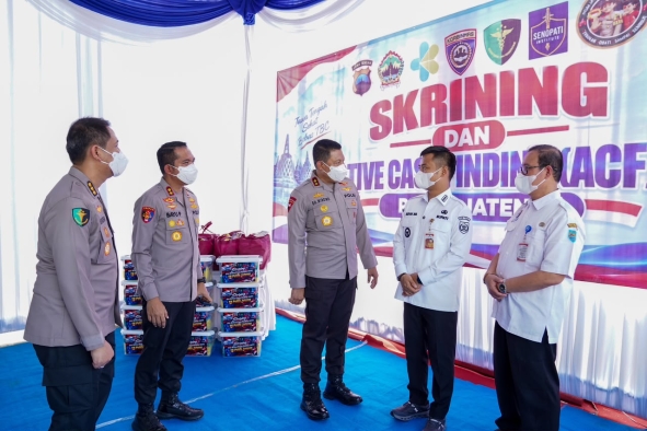 Kapolda Jateng Tinjau Pelaksanaan Program TOSS TB di Tegal