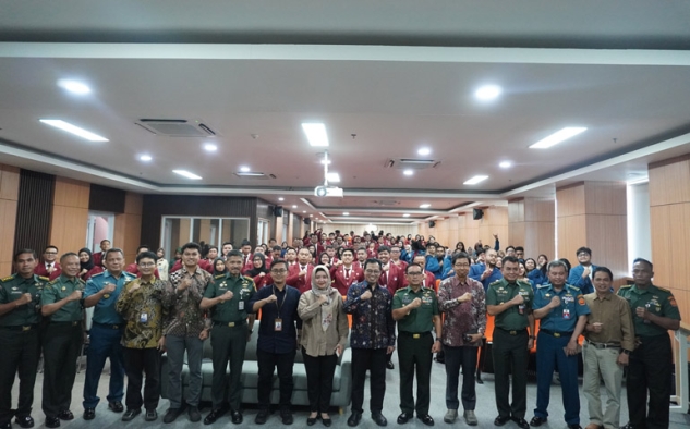 Pertemukan Mahasiswa Magister, FISIP UNAIR dan FKN UNHAN RI Bedah Strategi Keamanan Nasional