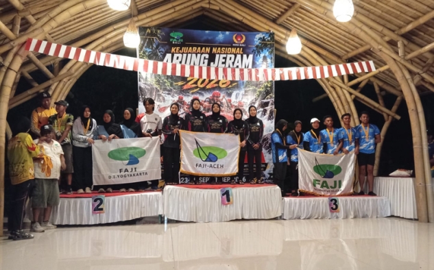 Atlet Arung Jeram Kulon Progo Sumbang Medali Perak untuk DIY di Kejurnas 2026