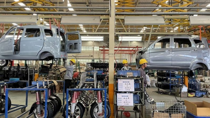 Geliat Ekspor Motor Roda Tiga dari Klaster Industri Yanshi ke Pasar Global