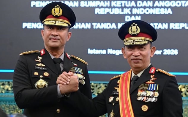 Kapolri Suyudi Ario Seto Lantik 27 Pejabat Polri, 19 di Antaranya Kapolda Baru