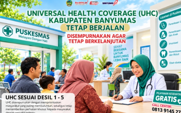 Pemkab Banyumas Evaluasi Program UHC, Desil 1–5 Jadi Prioritas Penerima