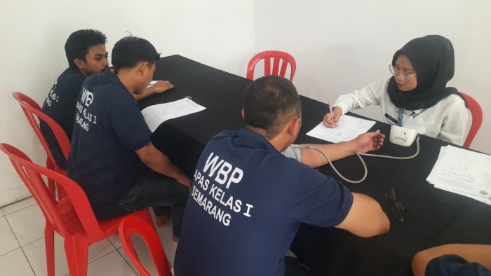 Kenali Risiko, Buka Peluang Pulih: Lapas Semarang Laksanakan Skrining Adiksi