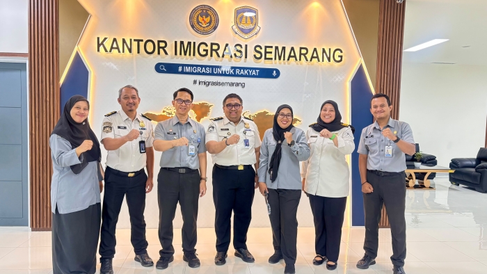 Tertibkan Administrasi Aset Pascapemisahan Kementerian, Kemenkum Jateng Koordinasikan Alih Status BMN dengan Imigrasi