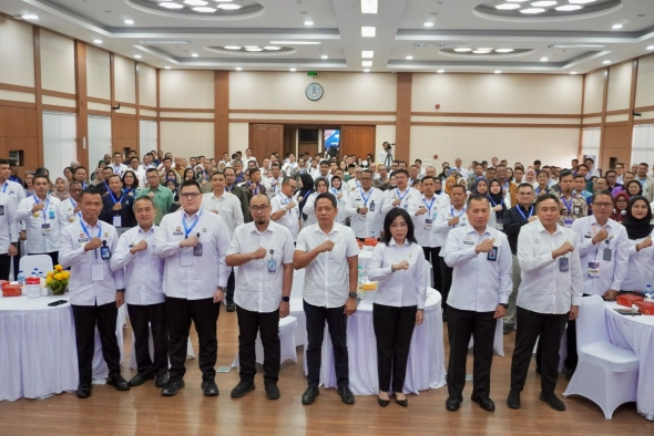 Menuju Regulasi Berkualitas, Kanwil Kemenkum Jateng Ikuti Forum Nasional Pembangunan Hukum 2026
